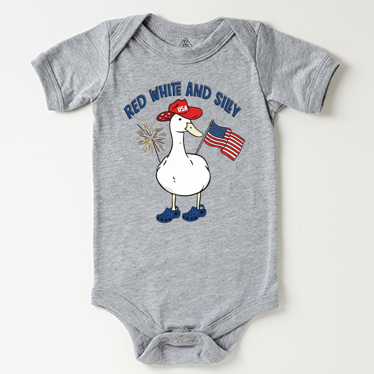 Red White And Silly Goose Bodysuit Beepumpkin