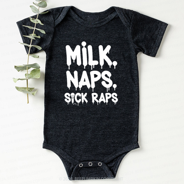 Milk Rap Hip Hop Bodysuit For Baby 8