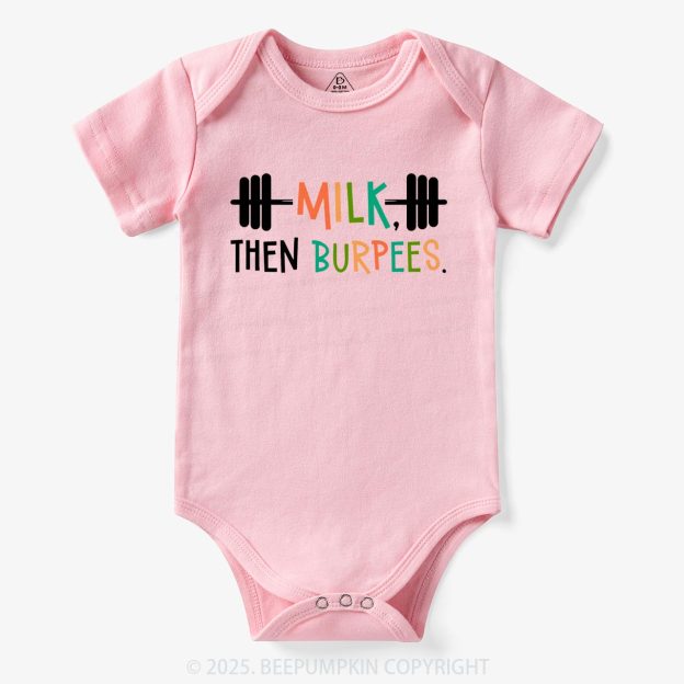 Milk Then Burpees Bodysuit Beepumpkin 7