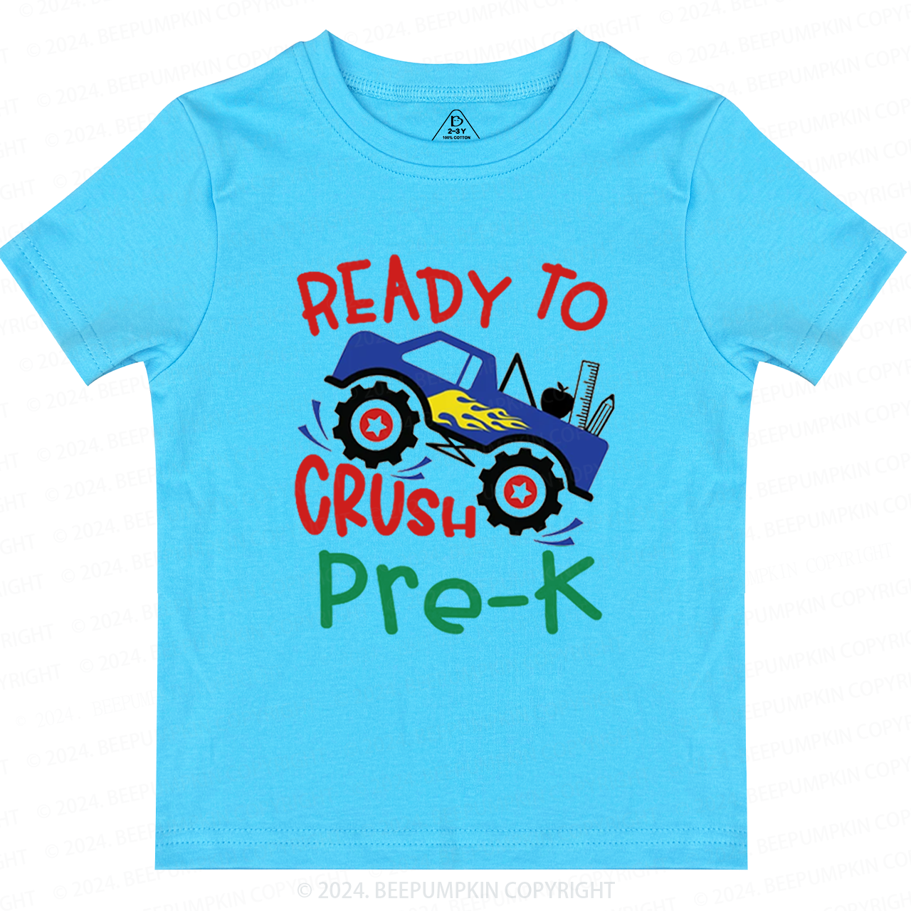 Ready To Crush Back To School Toddler&Kids Tees 