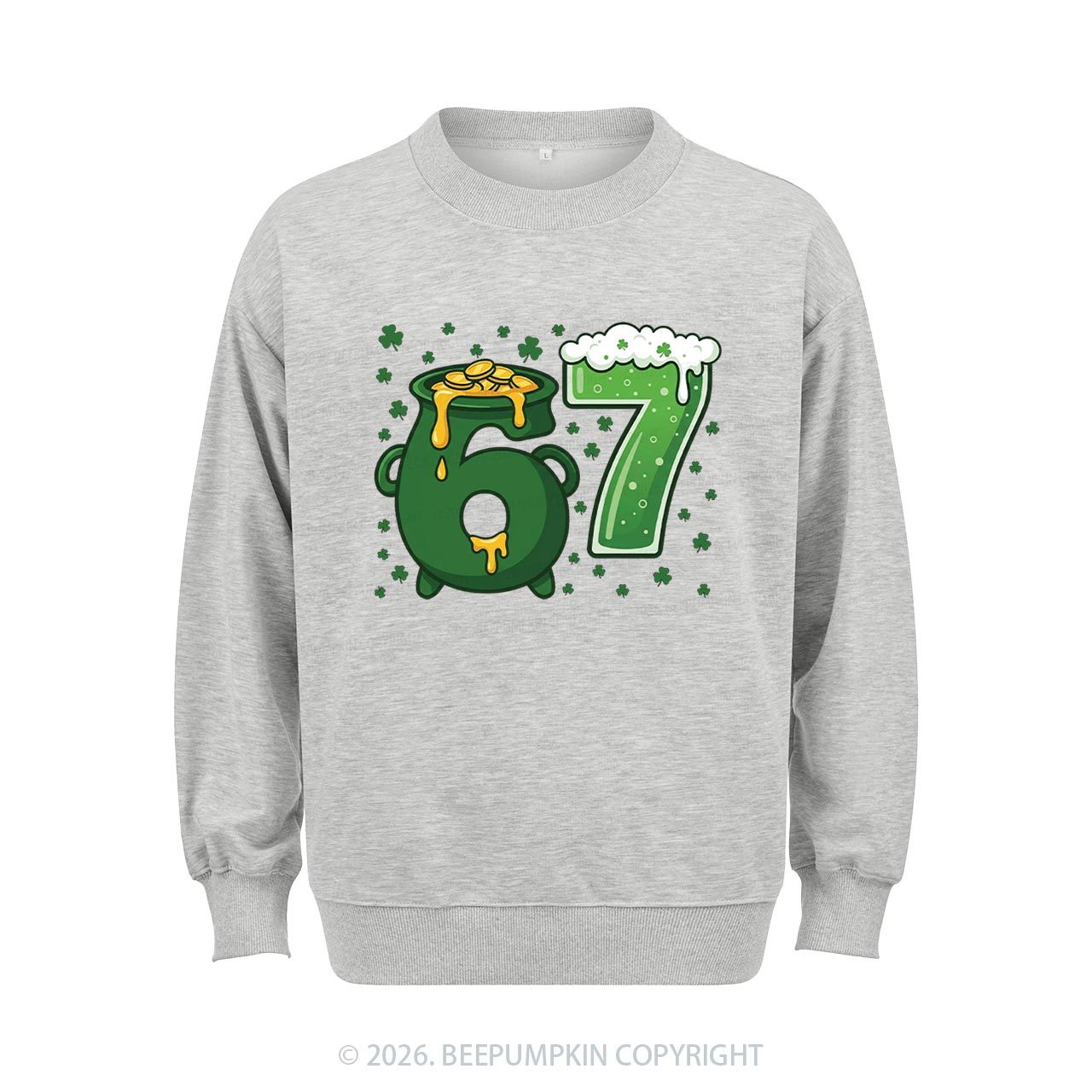 Six Seven St Patrick's Day Aldult Sweatshirt