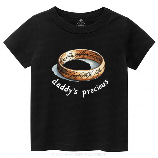  Daddy's Precious Toddler&Kids Tees Beepumpkin