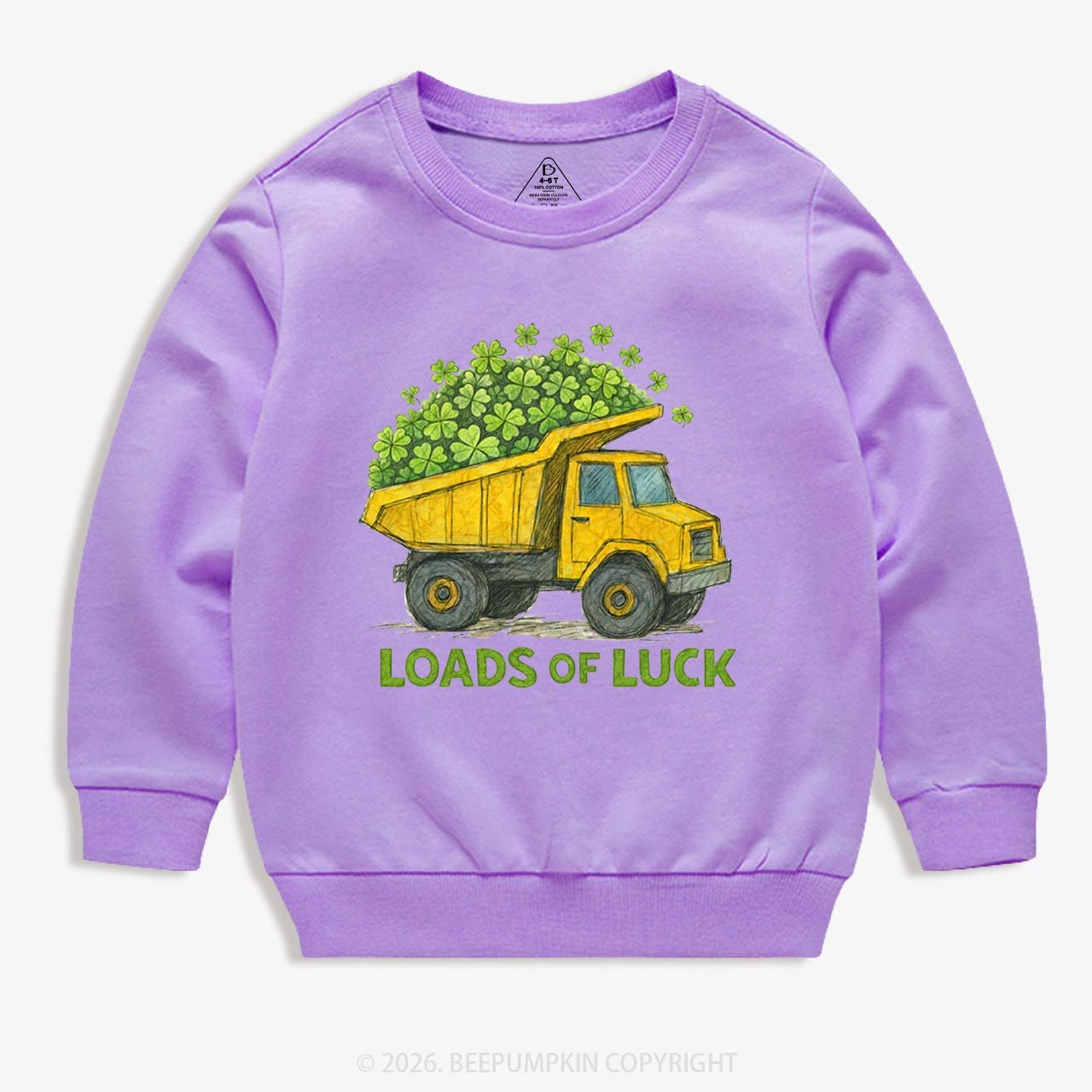 Loads Of Luck St. Patrick's Day Kid's Sweatshirt