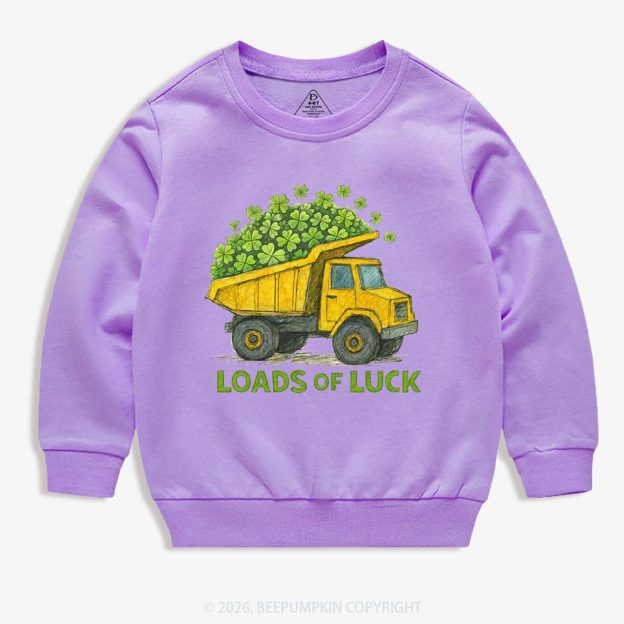 Loads Of Luck St. Patrick's Day Kid's Sweatshirt