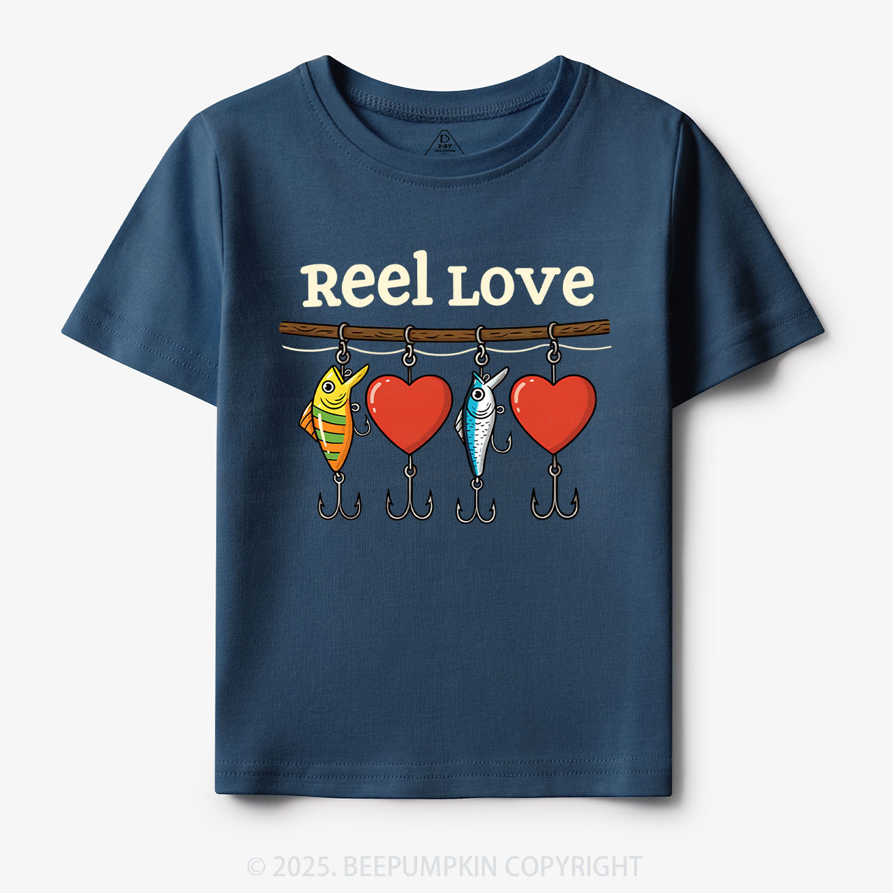 Reel Love Toddler&Kid's Tees Beepumpkin