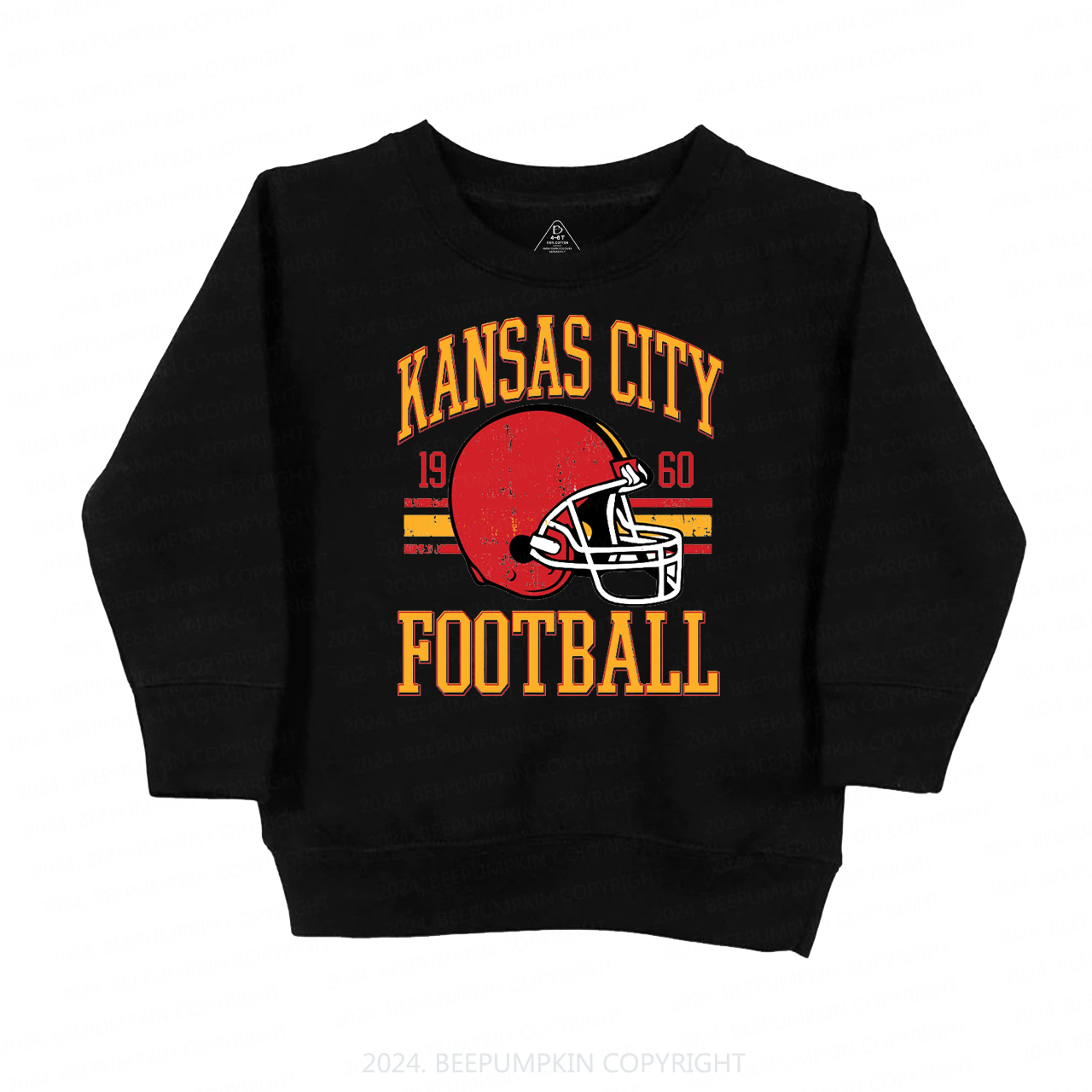 Vintage KC Football Kids Sweatshirt
