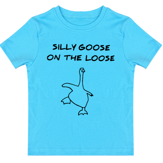 Silly Goose On The Loose Toddler&Kids Tees