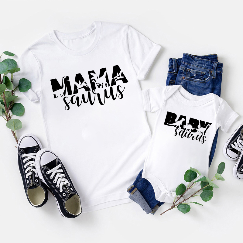 Mama Saurus Mom&Me Shirt
