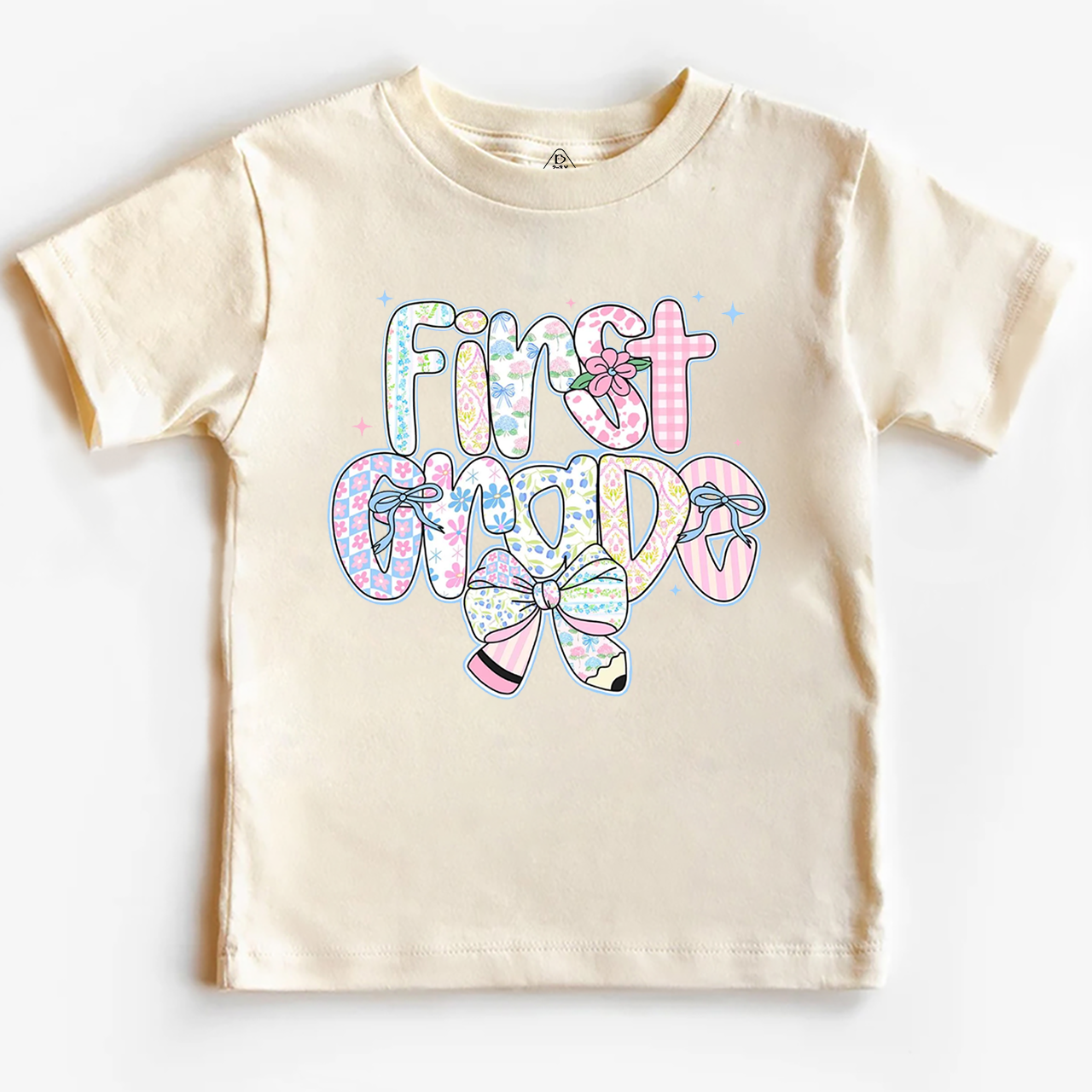 Personalized Preppy Back To School Floral Bundle Toddler&Kid's Tees Beepumpkin 