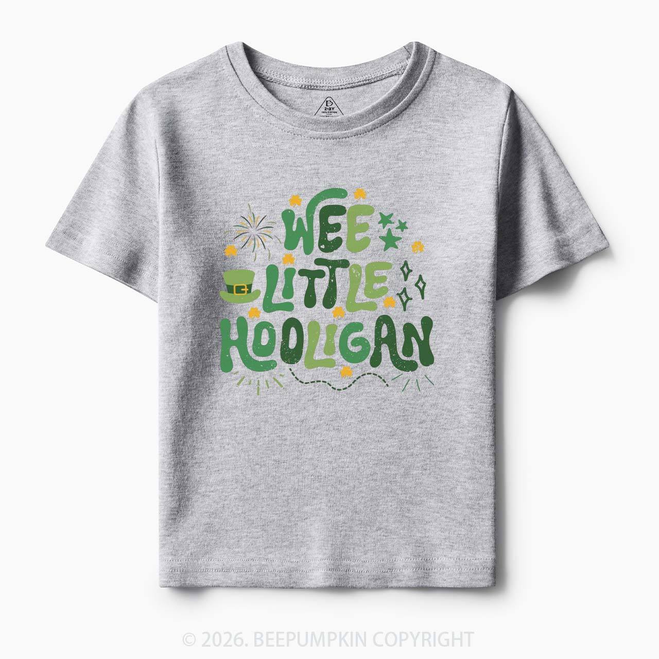 Wee Little Hooligan St. Patrick's DayToddler&Kid's Tees Beepumpkin