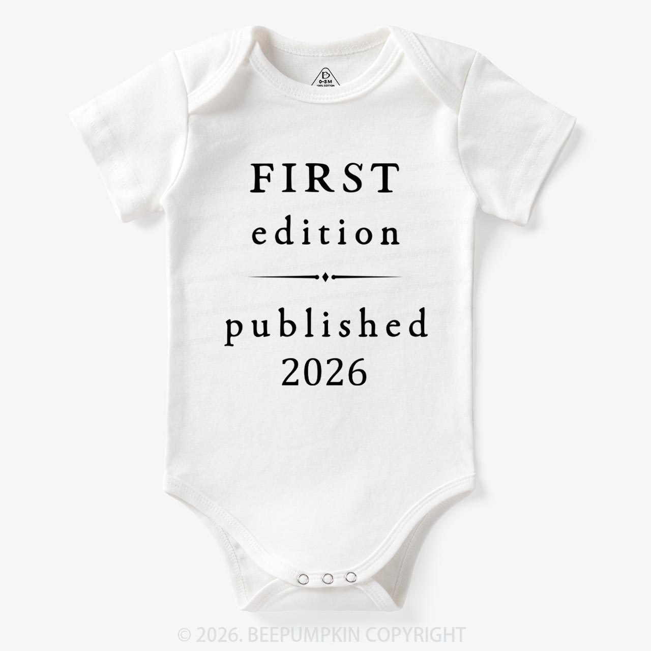 First Edition Published Bodysuit For Baby