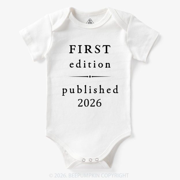 First Edition Published Bodysuit For Baby
