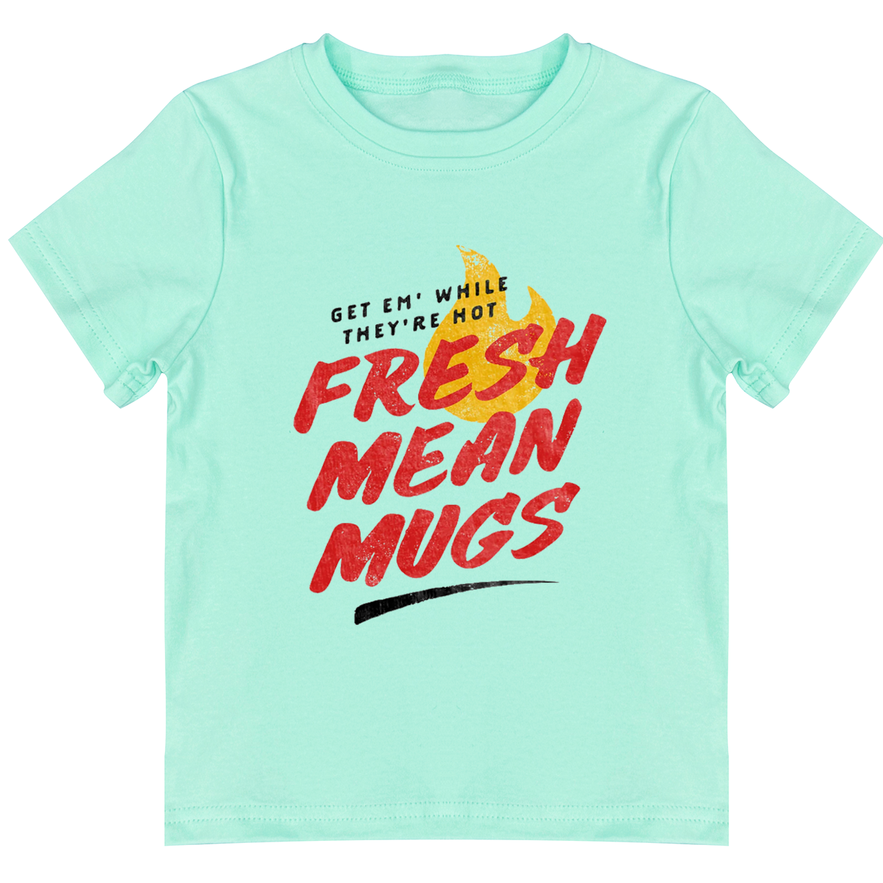 Fresh Mean Mugs Funny Toddler&Kids Tees 7