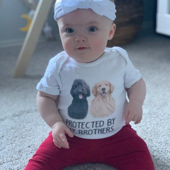 Protected By Bodysuit For Baby 