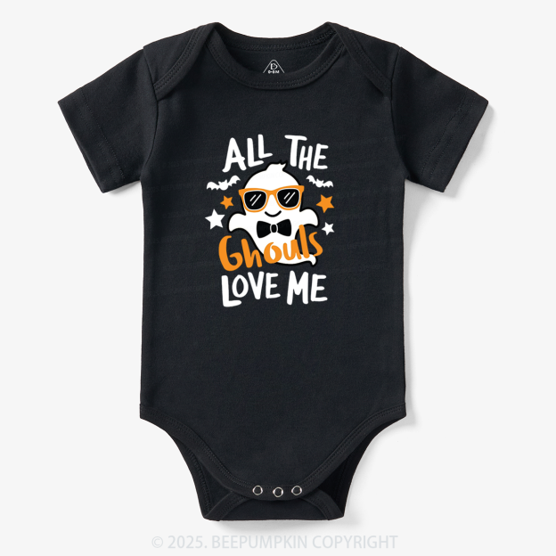 All The Ghouls Love Me Bodysuit Beepumpkin