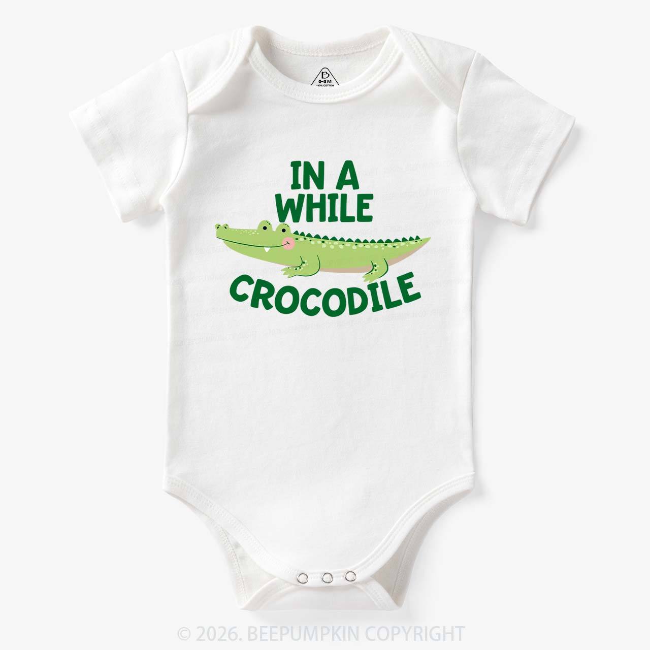 See You Later Alligator In A While Crocodile Twin Bodysuit