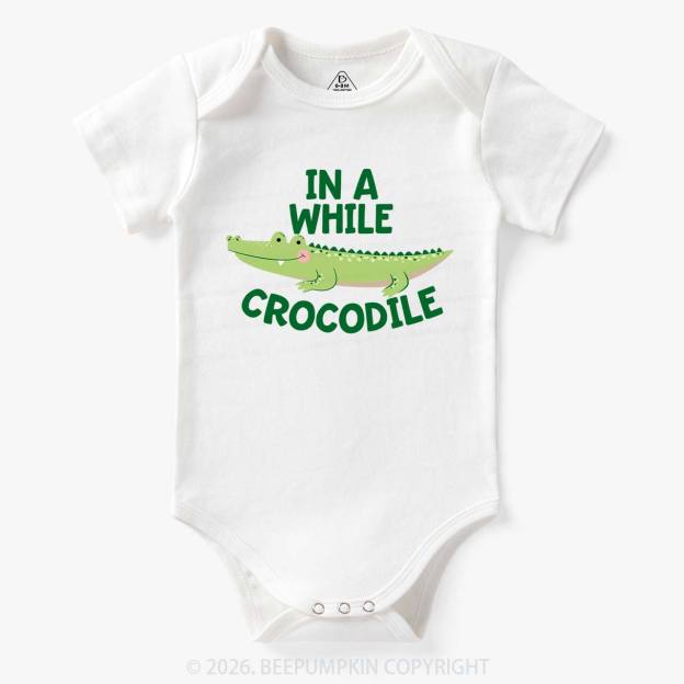 See You Later Alligator In A While Crocodile Twin Bodysuit