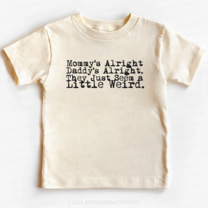 Image of Rock n Roll Mommy Daddy Toddler&Kids Tees