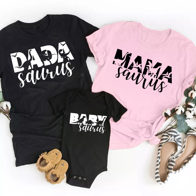 Mama Saurus Mom&Me Shirt