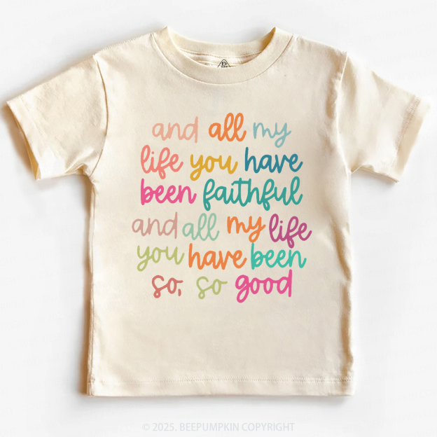Psalm Bible Quote Toddler&Kid's Tees Beepumpkin