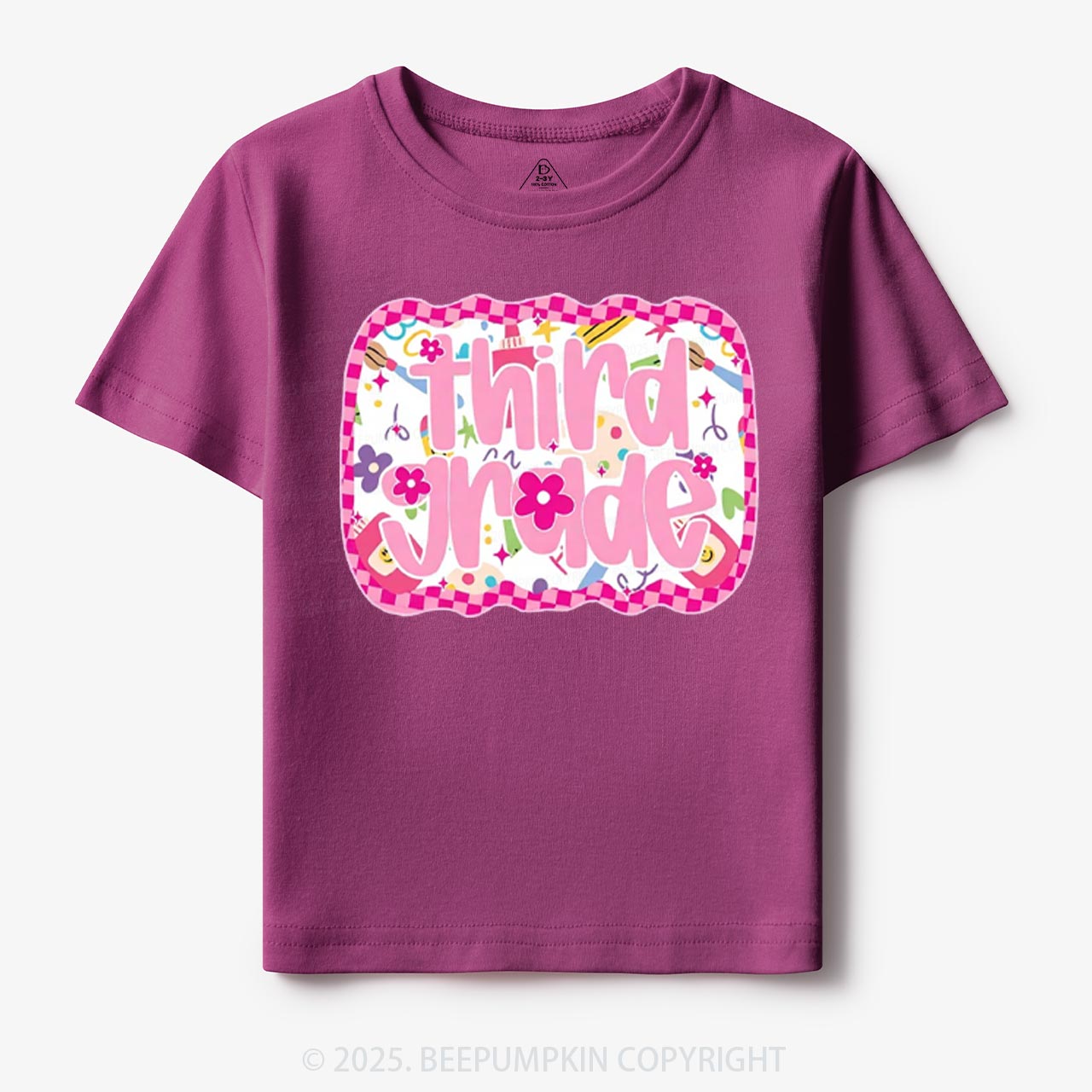 Personalized Pink School Magic Toddler&Kid's Tees Beepumpkin