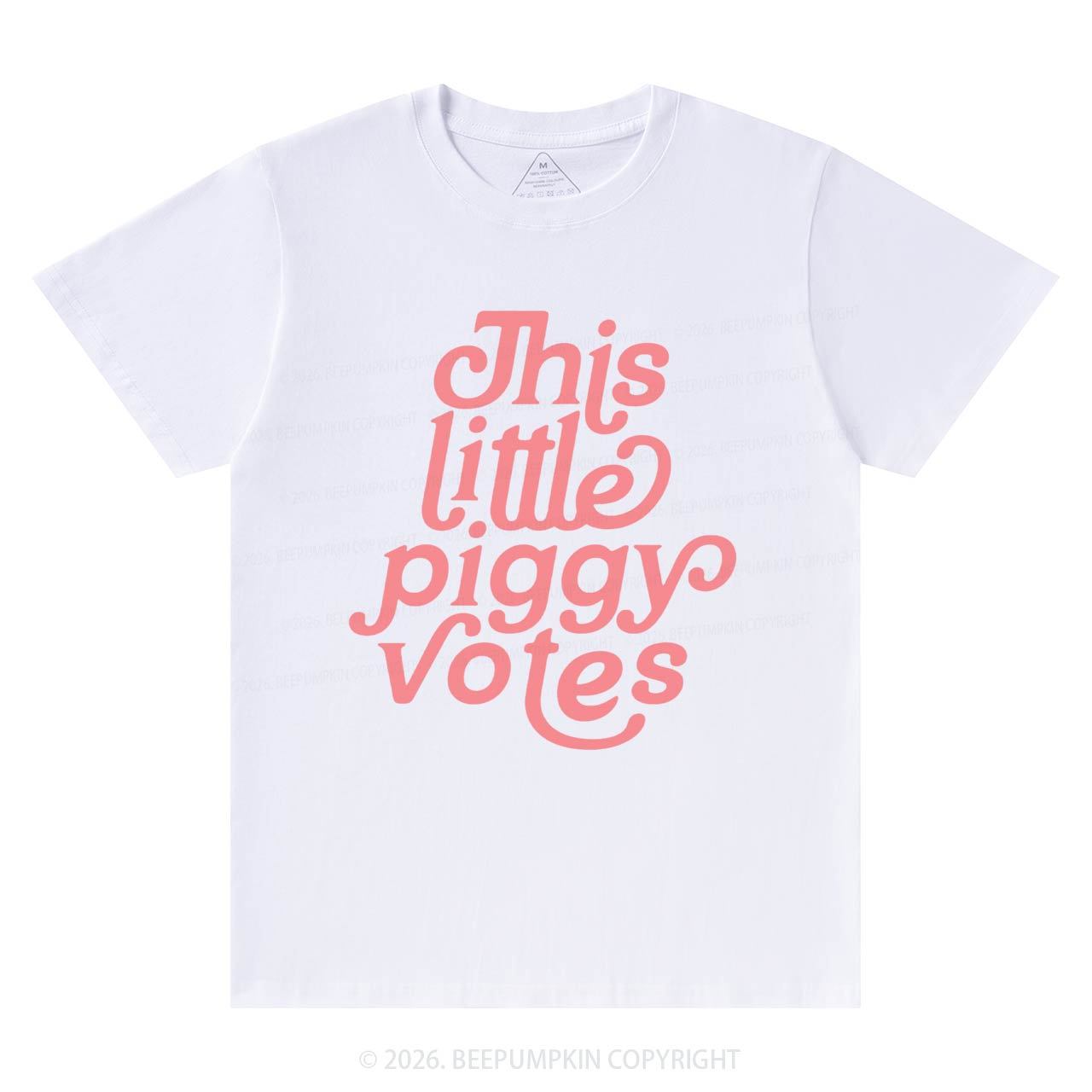 This Little Piggy Votes T-Shirts Beepumpkin