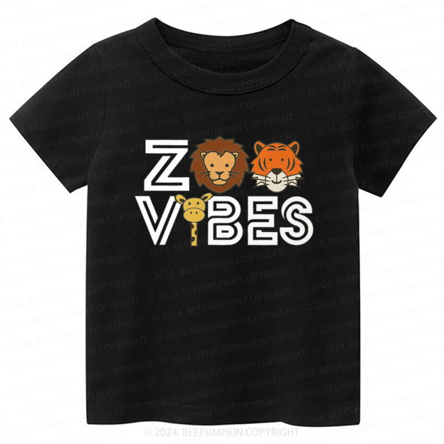  Zookeeper Wild Animals Toddler&Kids Tees 
