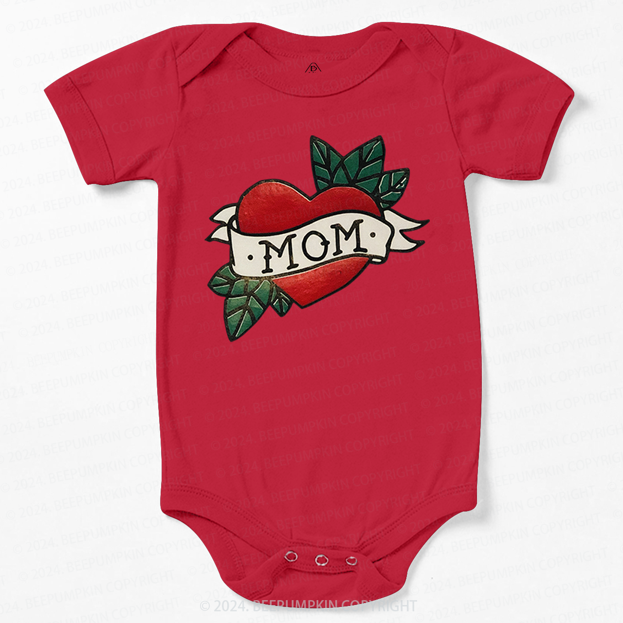 Fruit Hearts Mom Valentine's Day Bodysuit For Baby