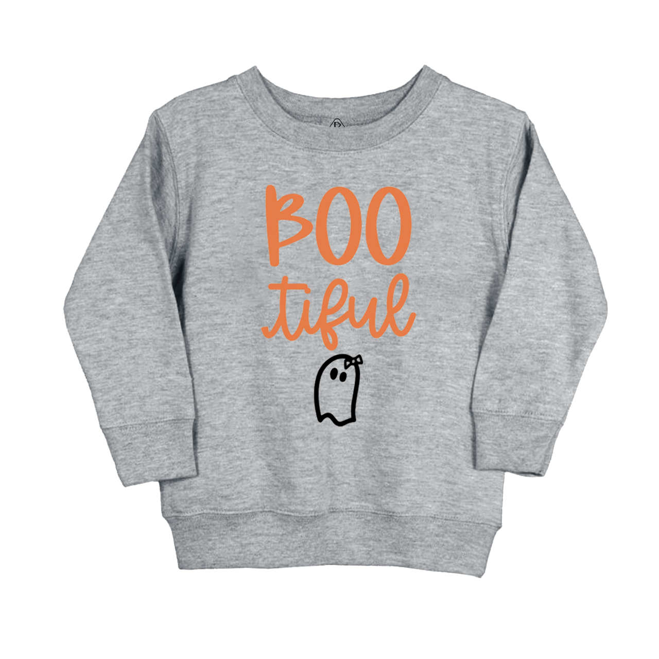 Bootiful Ghost Halloween Kids Sweatshirt