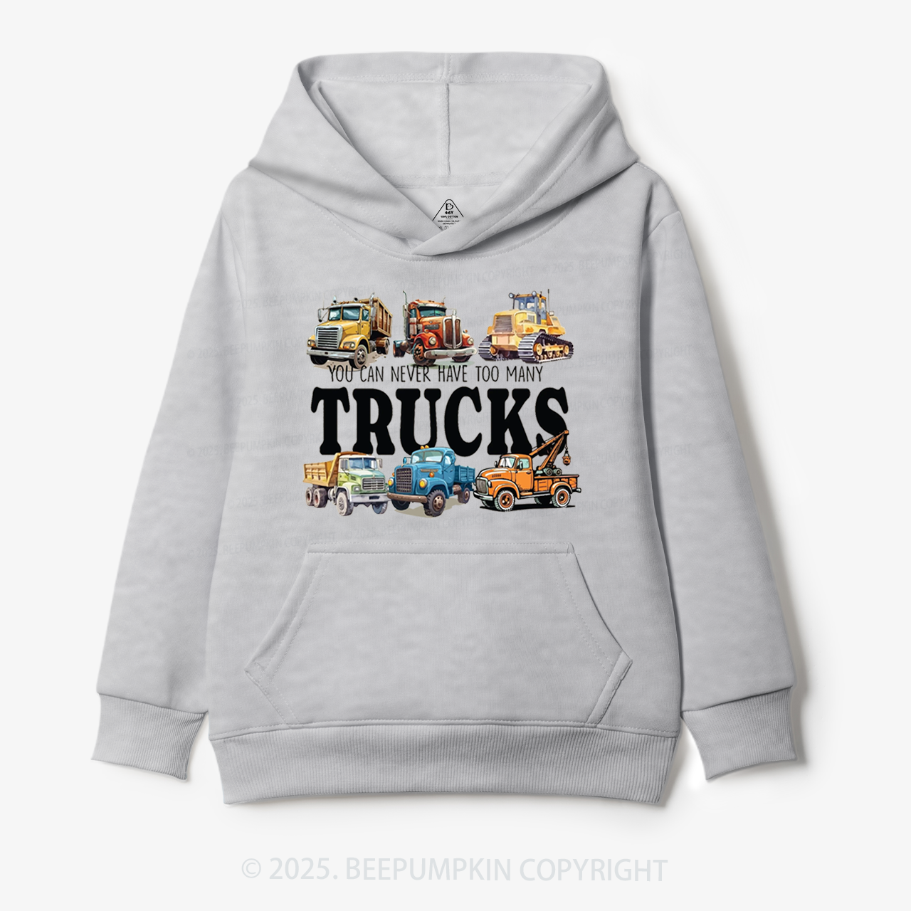 Trucks Kid's Hoodies Beepumpkin 7
