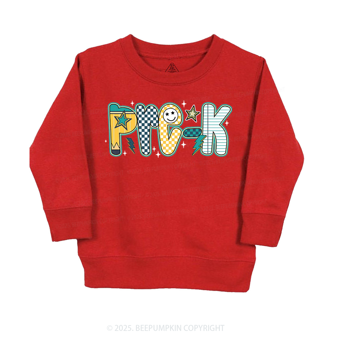 Personalized School Boy Sublimation File Kid's Sweatshirt