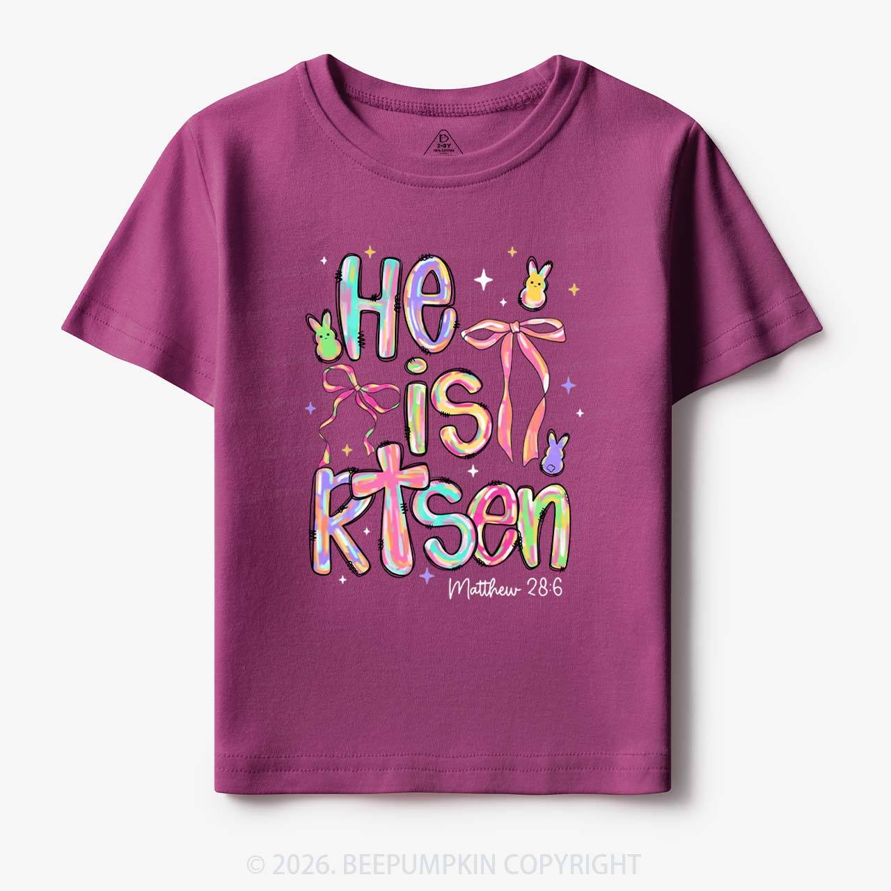 Risen In Color  Candy Bunny Toddler&Kids Tees