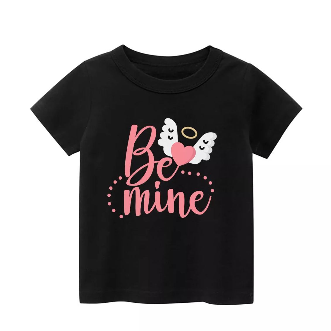 Love Angel Be Mine Valentine Kids Shirt