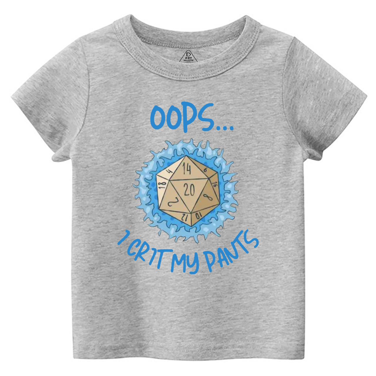 Oops I Crit My Pants Toddler&Kid's Tees Beepumpkin 7