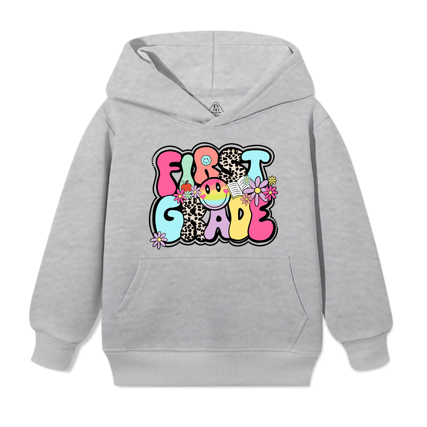 Personalized First/Second/Third Grade Kid's Hoodies Beepumpkin