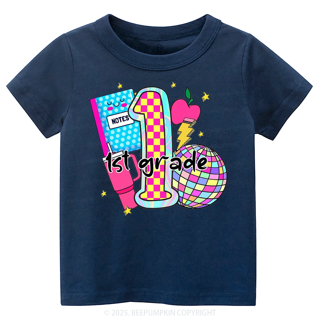 Personalized Grade Glow Collection Toddler&Kid's Tees Beepumpkin