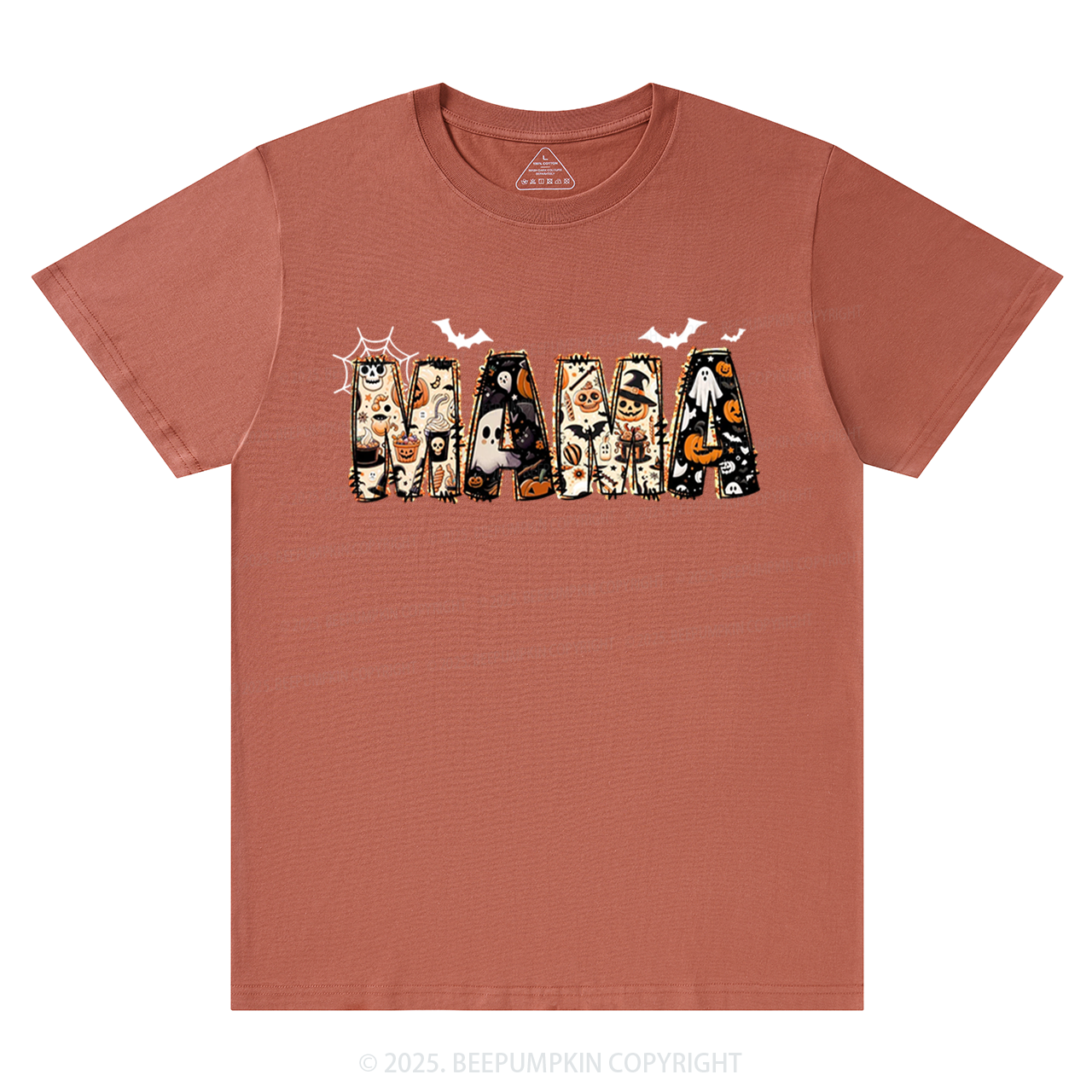 Personalized Halloween Mama T-Shirts Beepumpkin