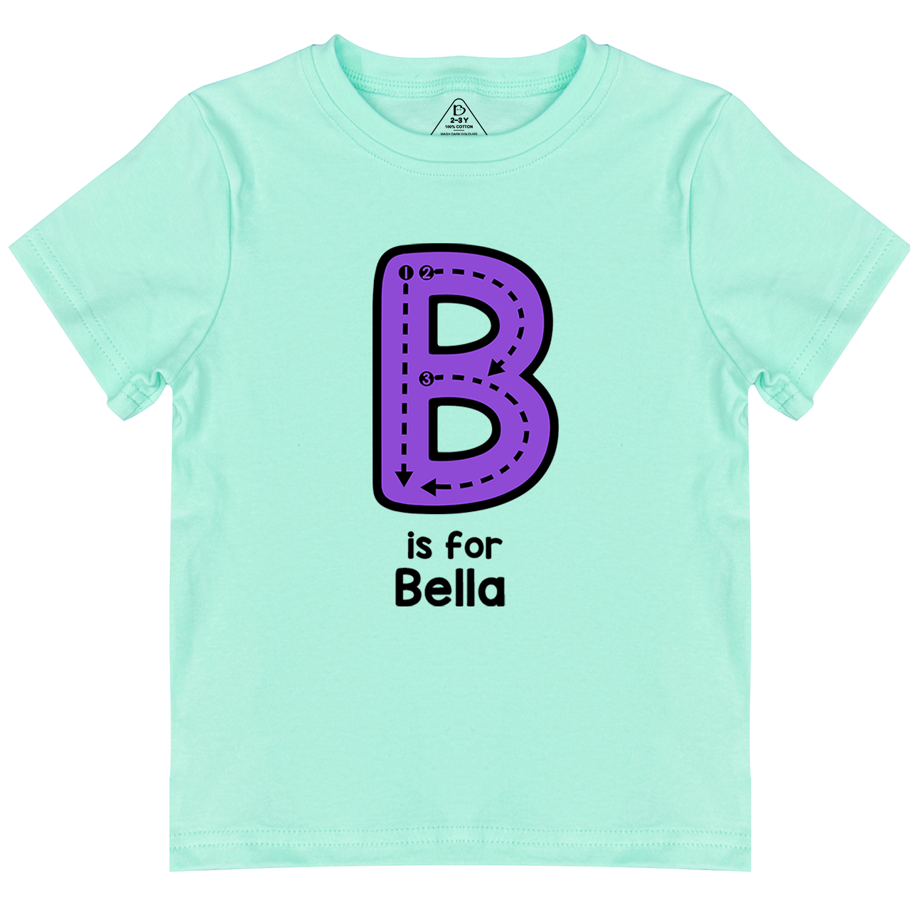 Personalized N Is For Name Tracing Alphabet Kids Shirts Sale-Beepumpkin™