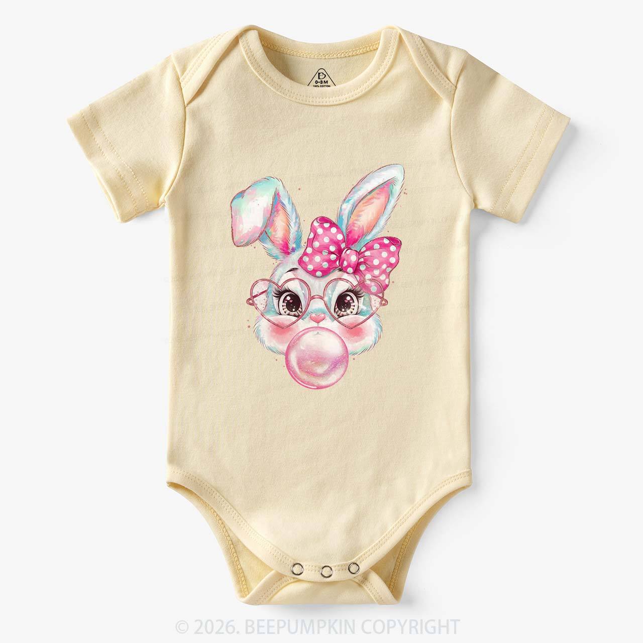 Pastel Easter Christian Baby Bodysuit