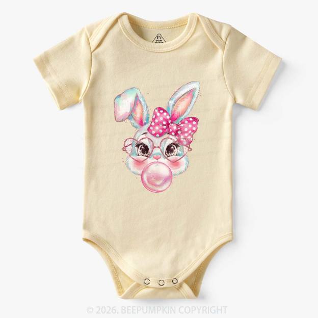 Sassy Bunny Bubble Baby Bodysuit