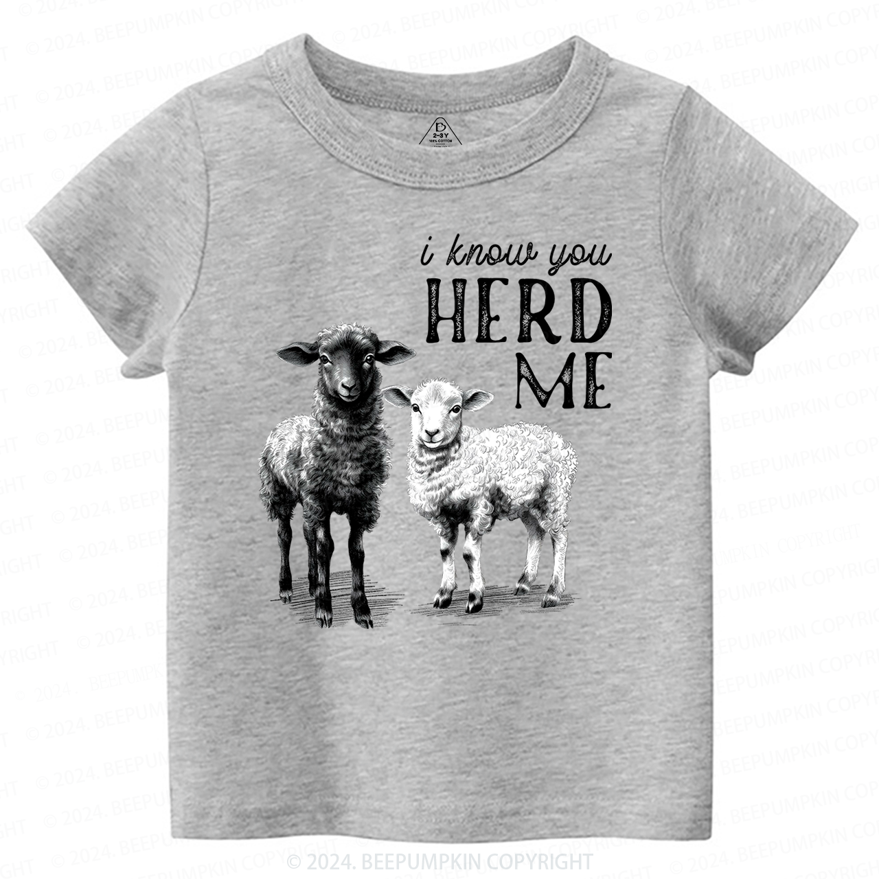 I Know You Herd Me Toddler&Kids Tees 
