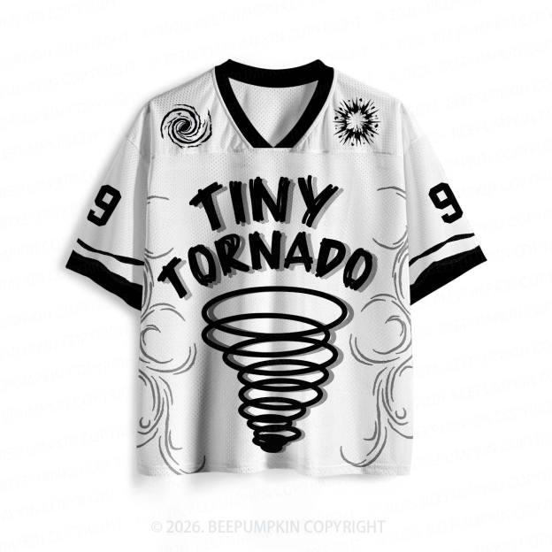 Tiny Tornado Funny Toddler&Kid's Sport Jersey
