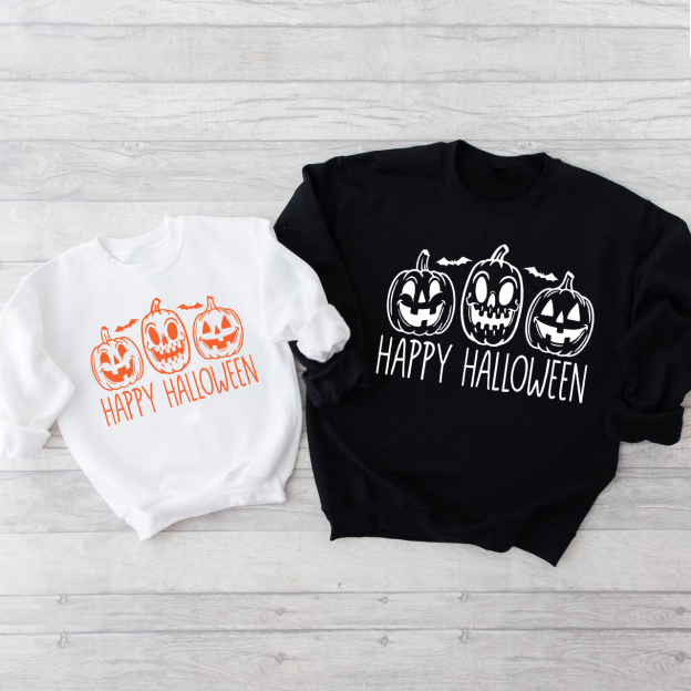 Happy Halloween Autumn Sweatshirt For Halloween