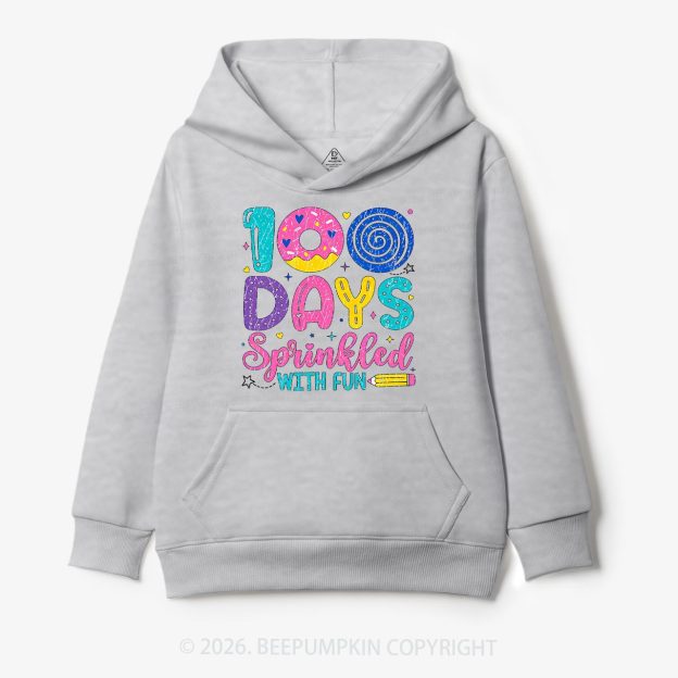 100 Days Sprinkled With Fun Toddler&Kid's Hoodies