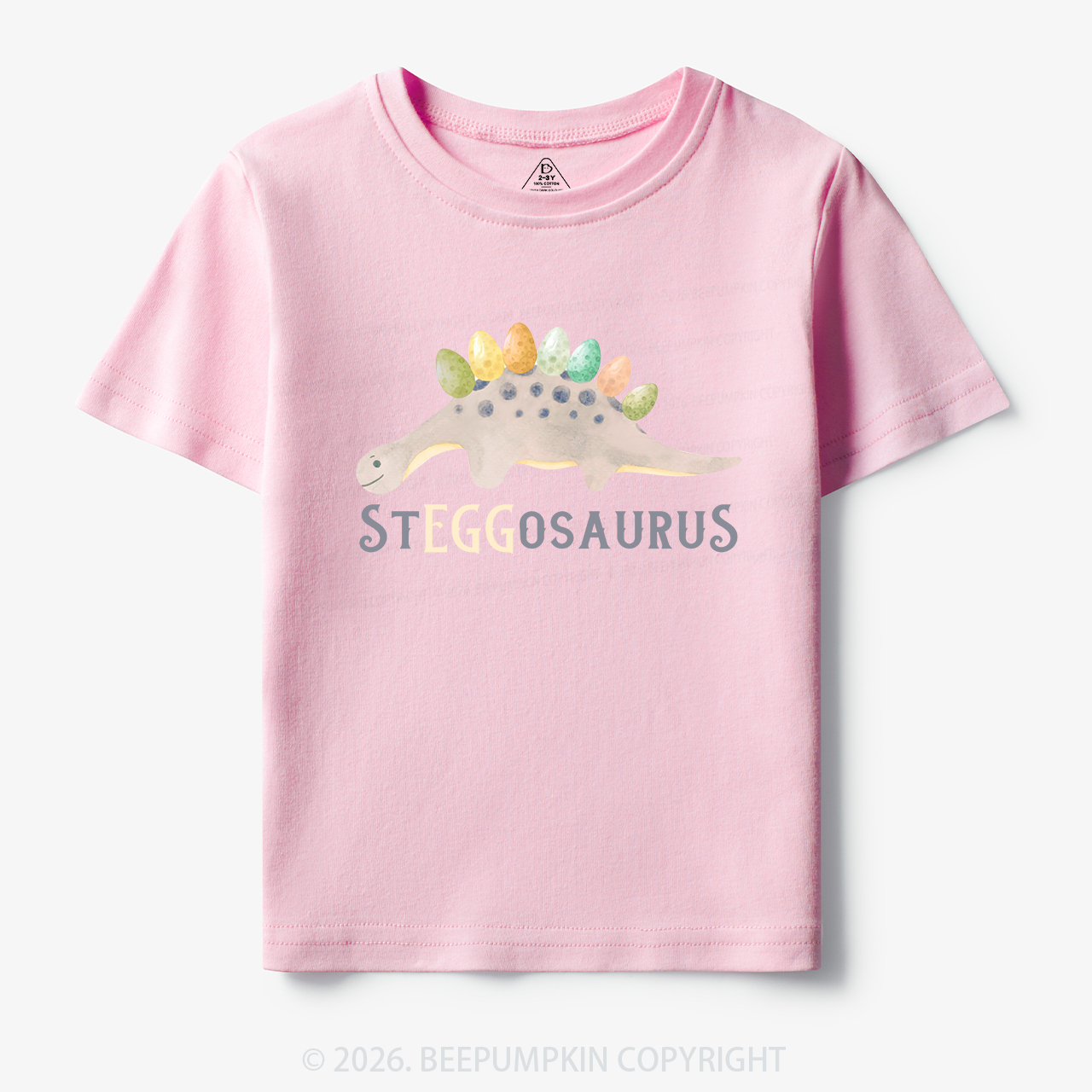 Steggosaurus Easter Toddler&Kid's Tees Beepumpkin