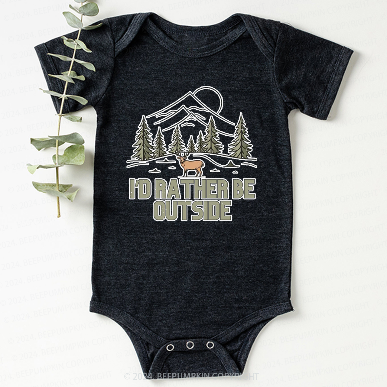 Nature Hiking  Bodysuit For Baby 