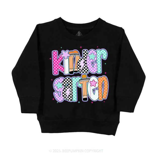 Personalized Personalized Purple Aura Grade Kid's Sweatshirt