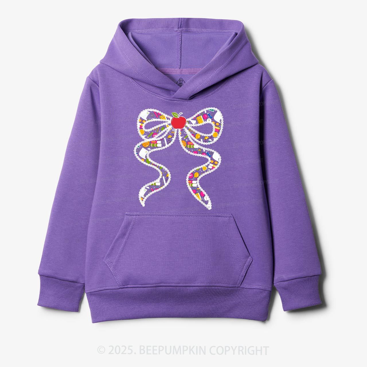 Learning Ribbon Kid's Hoodies Beepumpkin