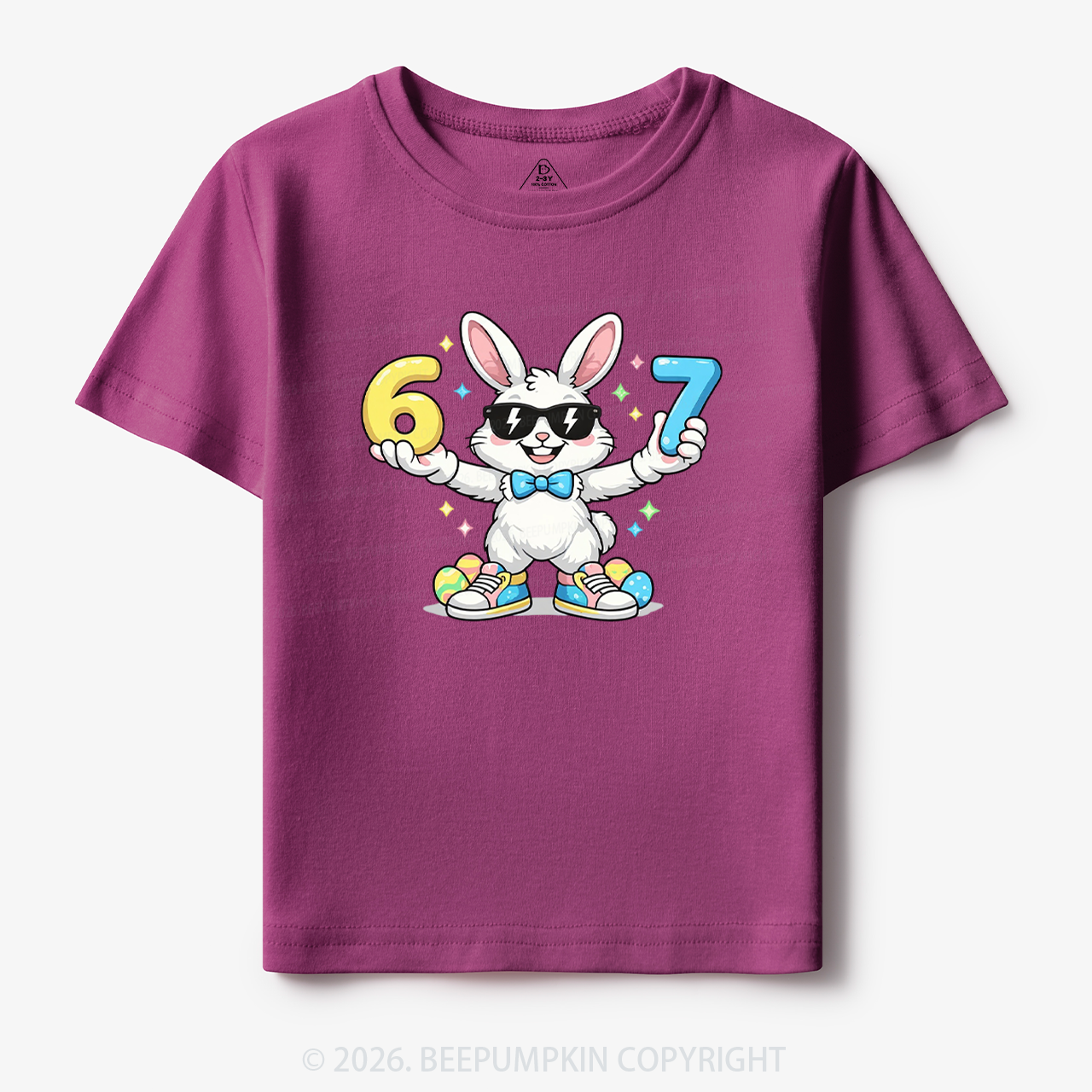 Hip‑Hop 67 Bunny Toddler&Kid's Tees