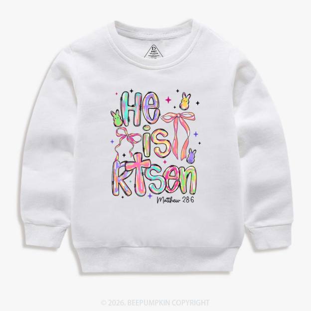 Risen In Color  Candy Bunny Kid's Sweatshirt